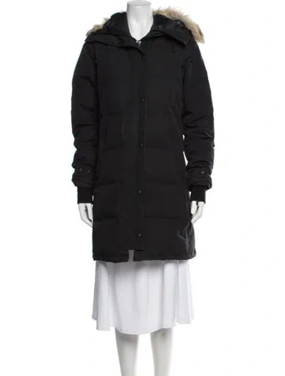 Pre-owned Canada Goose Parka In Black