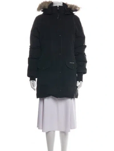 Pre-owned Canada Goose Parka In Black