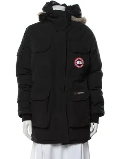 Pre-owned Canada Goose Parka In Black