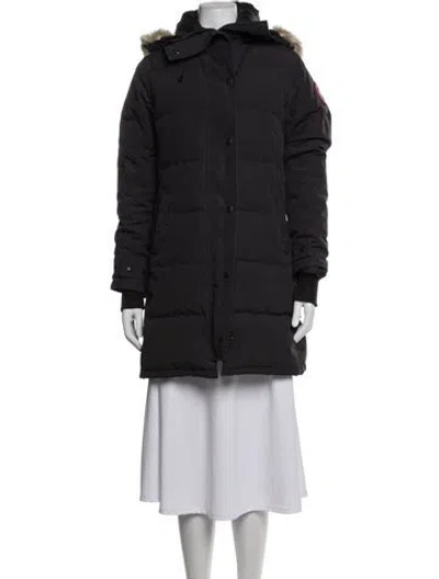 Pre-owned Canada Goose Parka In Black
