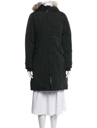 Pre-owned Canada Goose Parka In Black