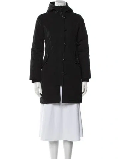Pre-owned Canada Goose Parka In Black