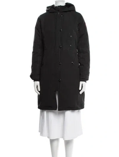 Pre-owned Canada Goose Parka In Black