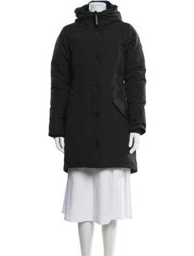 Pre-owned Canada Goose Parka In Black