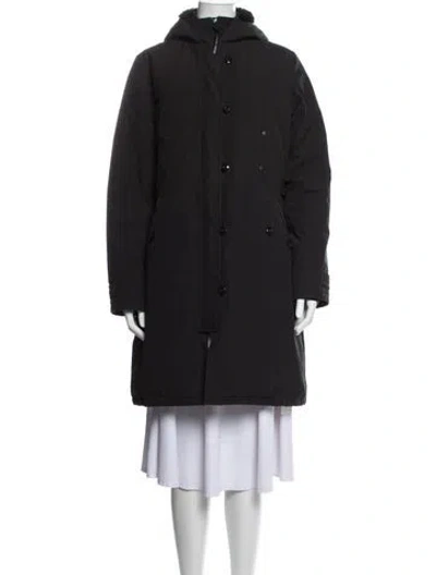 Pre-owned Canada Goose Parka In Black