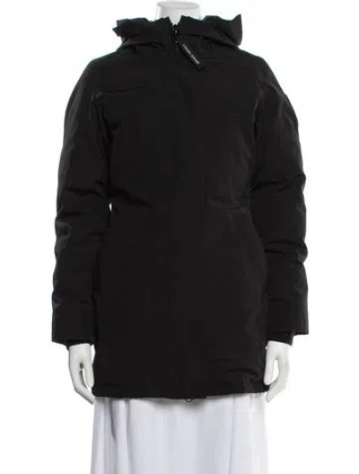 Pre-owned Canada Goose Parka In Black