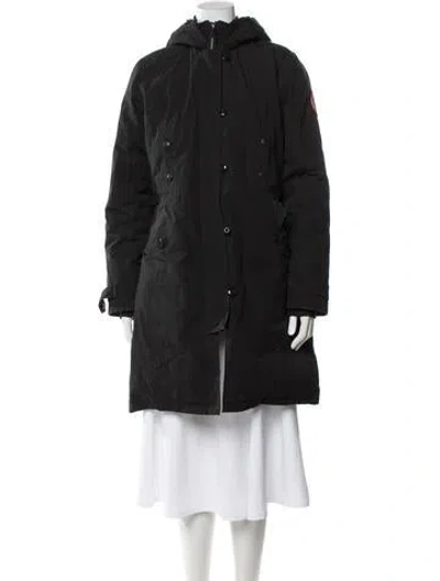 Pre-owned Canada Goose Parka In Black