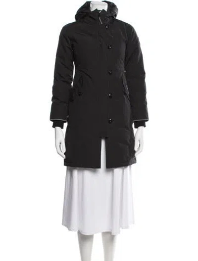 Pre-owned Canada Goose Parka In Black