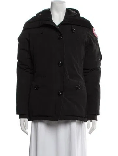 Pre-owned Canada Goose Parka In Black