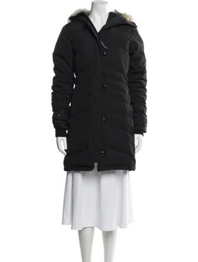 Pre-owned Canada Goose Parka In Black