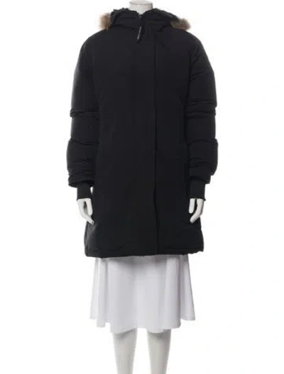 Pre-owned Canada Goose Parka In Black