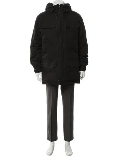 Pre-owned Canada Goose Parka In Black