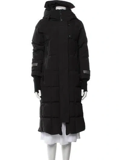 Pre-owned Canada Goose Parka In Black