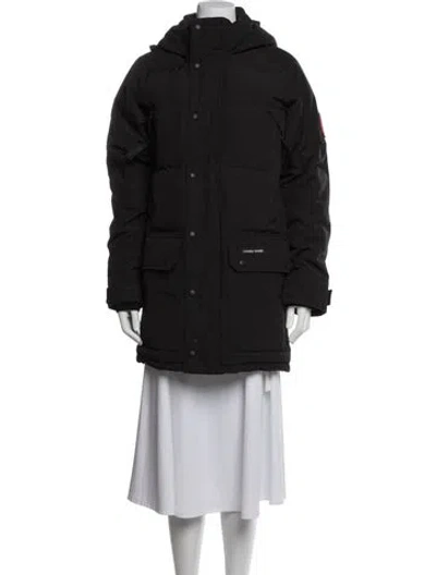 Pre-owned Canada Goose Parka In Black