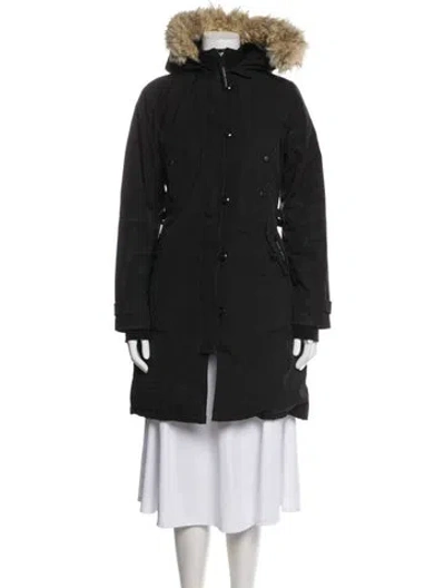 Pre-owned Canada Goose Parka In Black