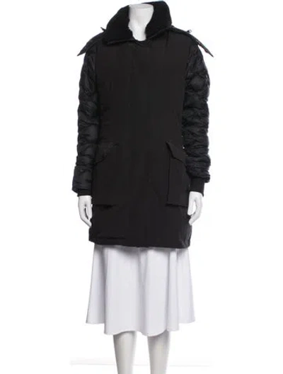 Pre-owned Canada Goose Parka In Black