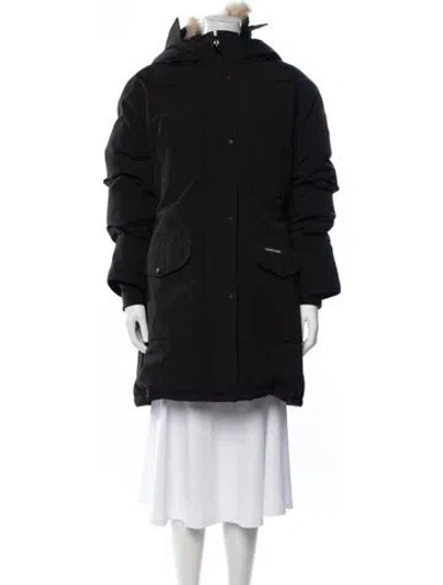 Pre-owned Canada Goose Parka In Black