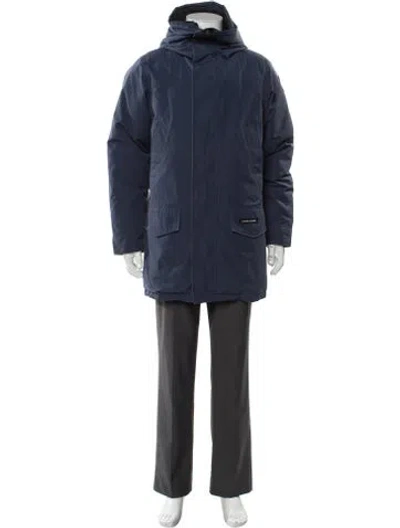 Pre-owned Canada Goose Parka In Blue