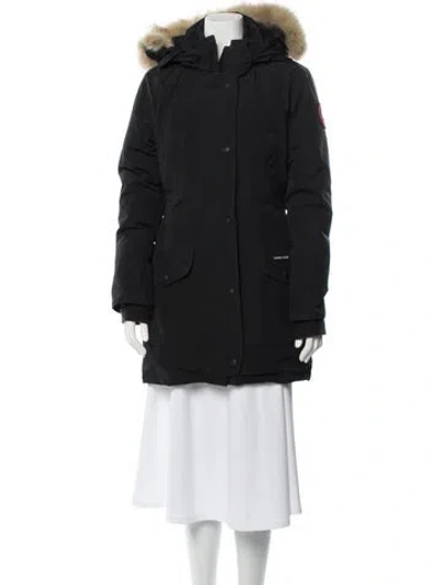 Pre-owned Canada Goose Parka In Blue