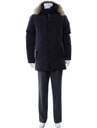 Pre-owned Canada Goose Parka In Blue