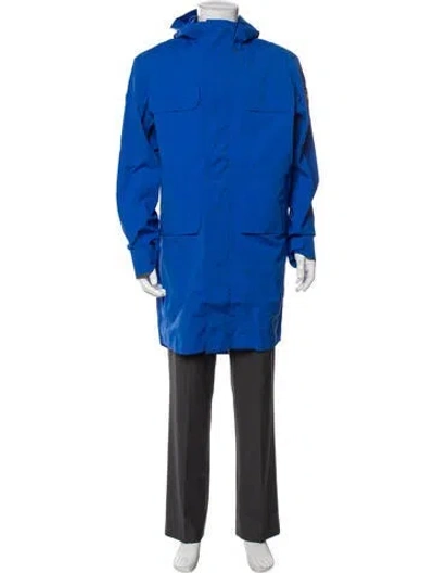 Pre-owned Canada Goose Parka In Blue