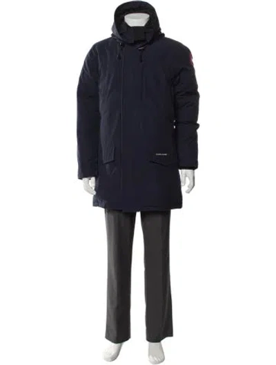 Pre-owned Canada Goose Parka In Blue