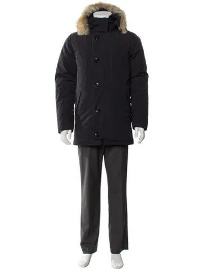 Pre-owned Canada Goose Parka In Blue