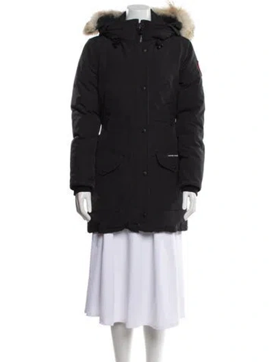 Pre-owned Canada Goose Parka In Blue