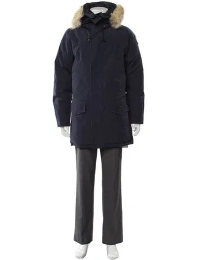 Pre-owned Canada Goose Parka In Blue