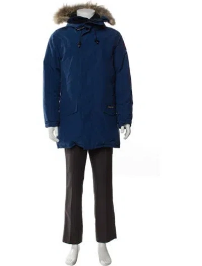 Pre-owned Canada Goose Parka In Blue