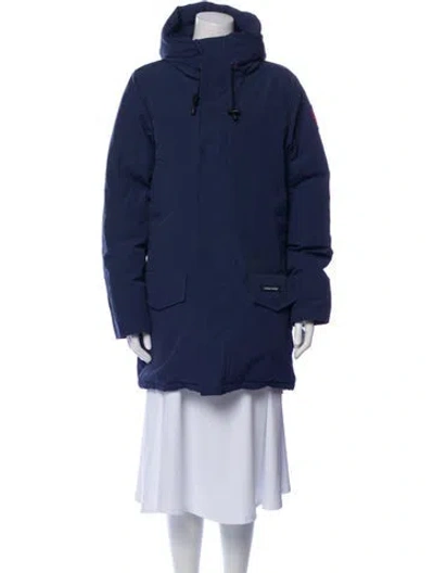 Pre-owned Canada Goose Parka In Blue