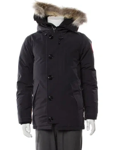 Pre-owned Canada Goose Parka In Blue