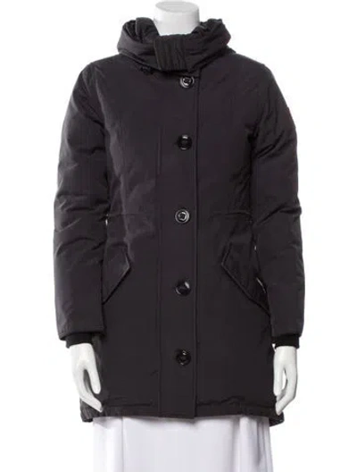 Pre-owned Canada Goose Parka In Blue