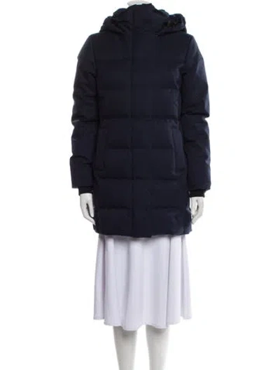 Pre-owned Canada Goose Parka In Blue