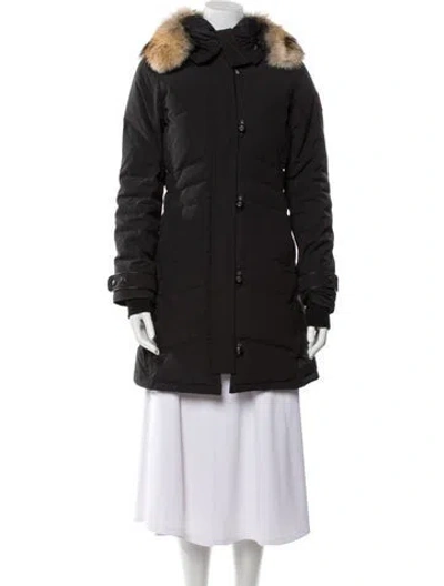 Pre-owned Canada Goose Parka In Blue