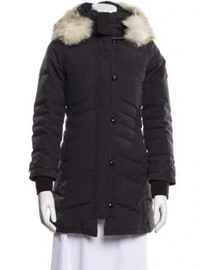 Pre-owned Canada Goose Parka In Blue