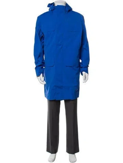 Pre-owned Canada Goose Parka In Blue