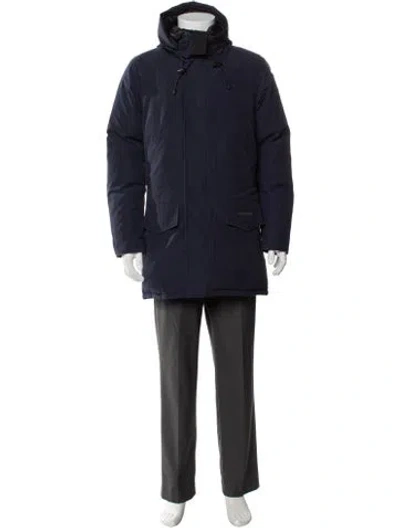 Pre-owned Canada Goose Parka In Blue