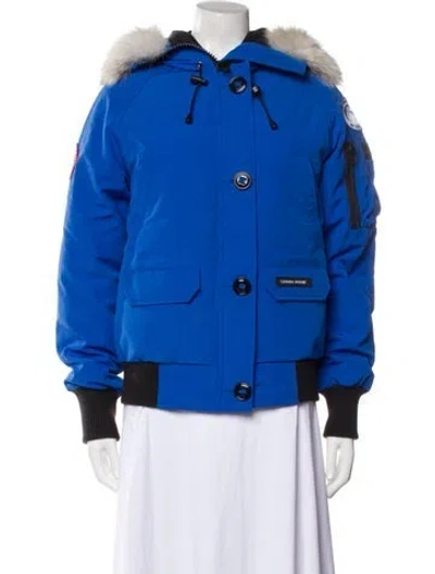 Pre-owned Canada Goose Parka In Blue