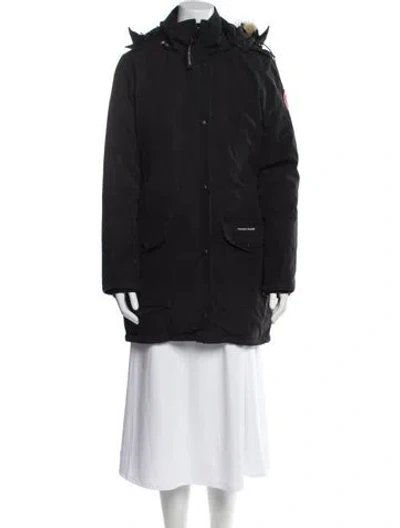 Pre-owned Canada Goose Parka In Blue