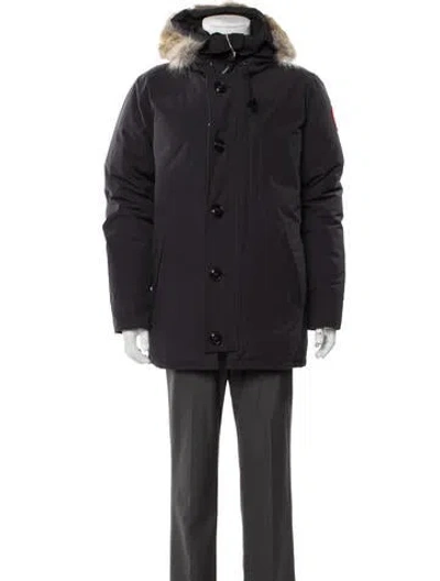 Pre-owned Canada Goose Parka In Blue