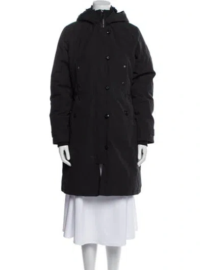 Pre-owned Canada Goose Parka In Blue