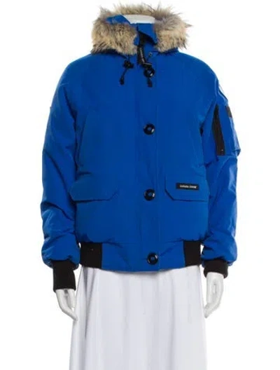 Pre-owned Canada Goose Parka In Blue