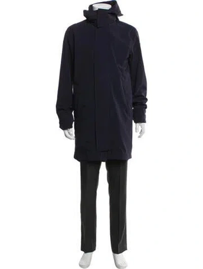 Pre-owned Canada Goose Parka In Blue