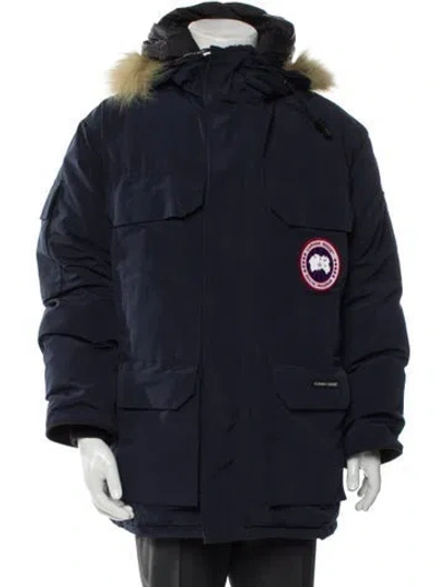 Pre-owned Canada Goose Parka In Blue