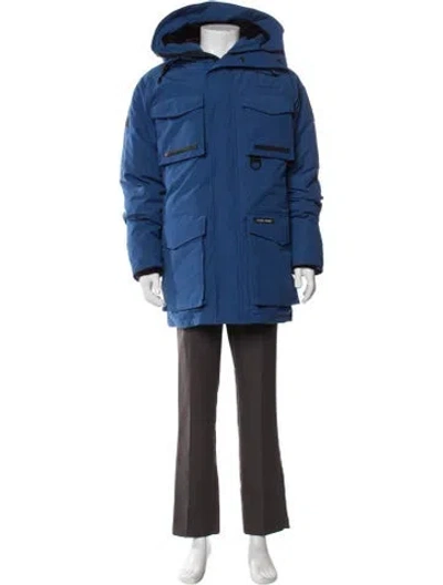 Pre-owned Canada Goose Parka In Blue
