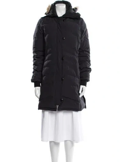 Pre-owned Canada Goose Parka In Blue