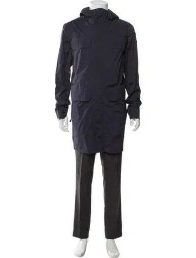 Pre-owned Canada Goose Parka In Blue