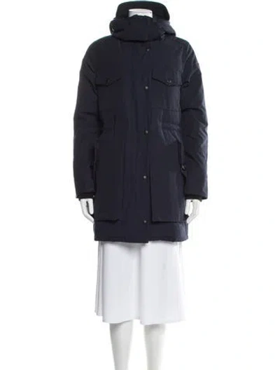 Pre-owned Canada Goose Parka In Blue