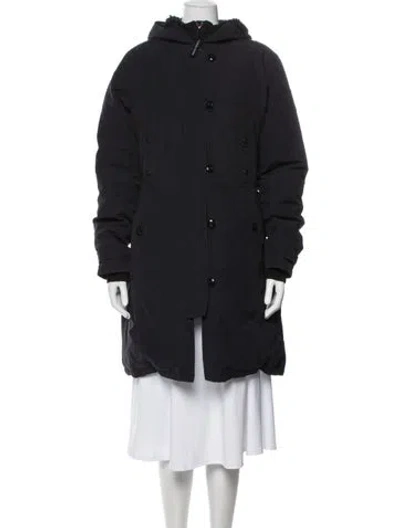 Pre-owned Canada Goose Parka In Blue